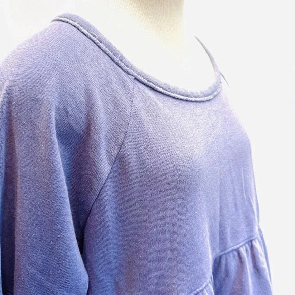NWT SO Juniors Long Sleeve Pullover Round Neck Joey Purple Shirt Size Medium - Picture 5 of 14